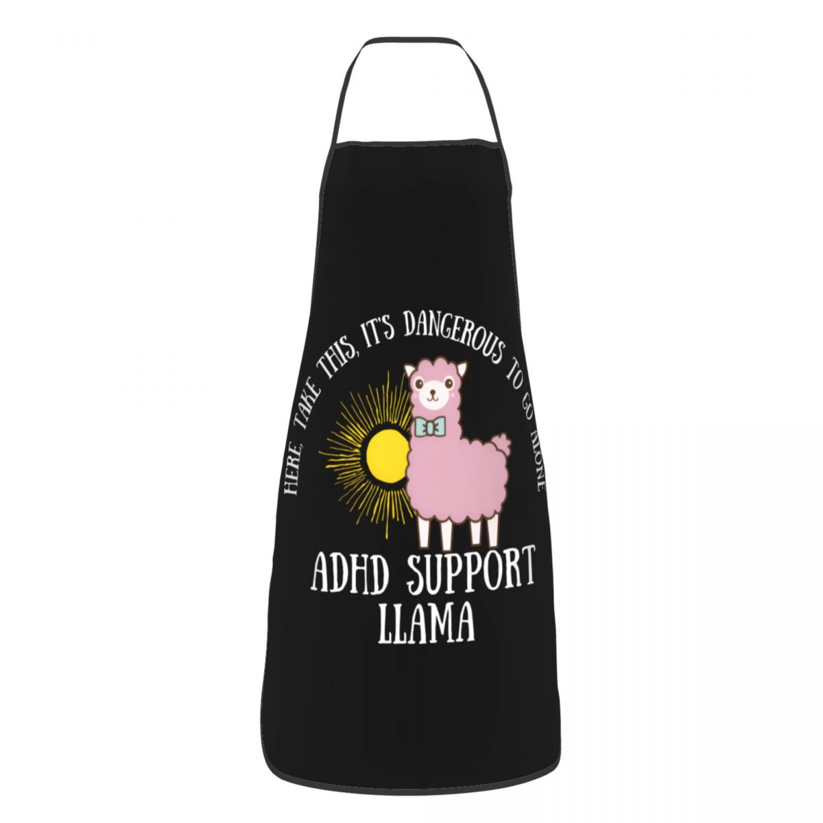 Unisex ADHD Support Llama Quot - Kitchen Baking Quotes ulasan dan harga