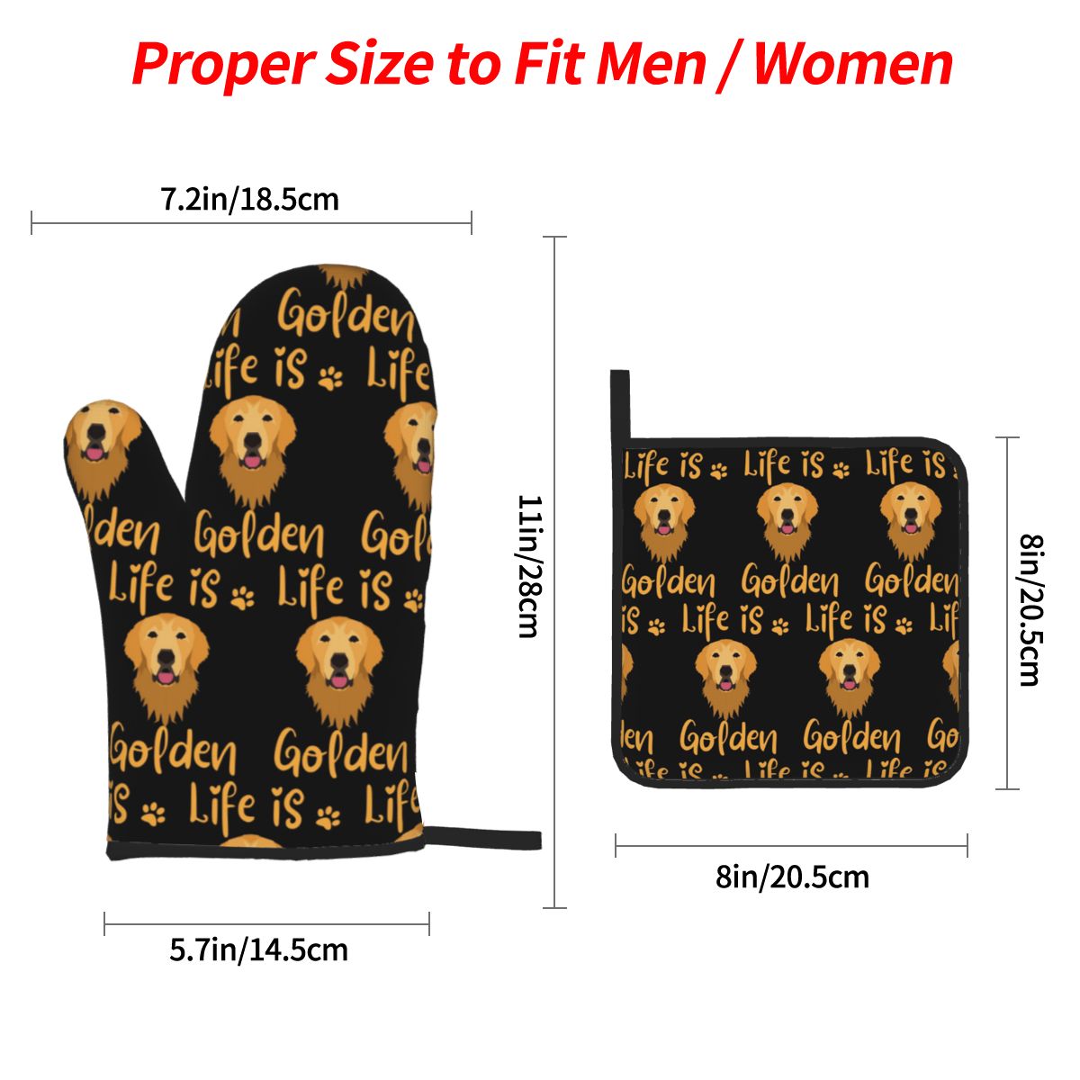 GOLDEN RETRIEVER Quote Oven Mi - Kitchen Baking Quotes ulasan dan harga
